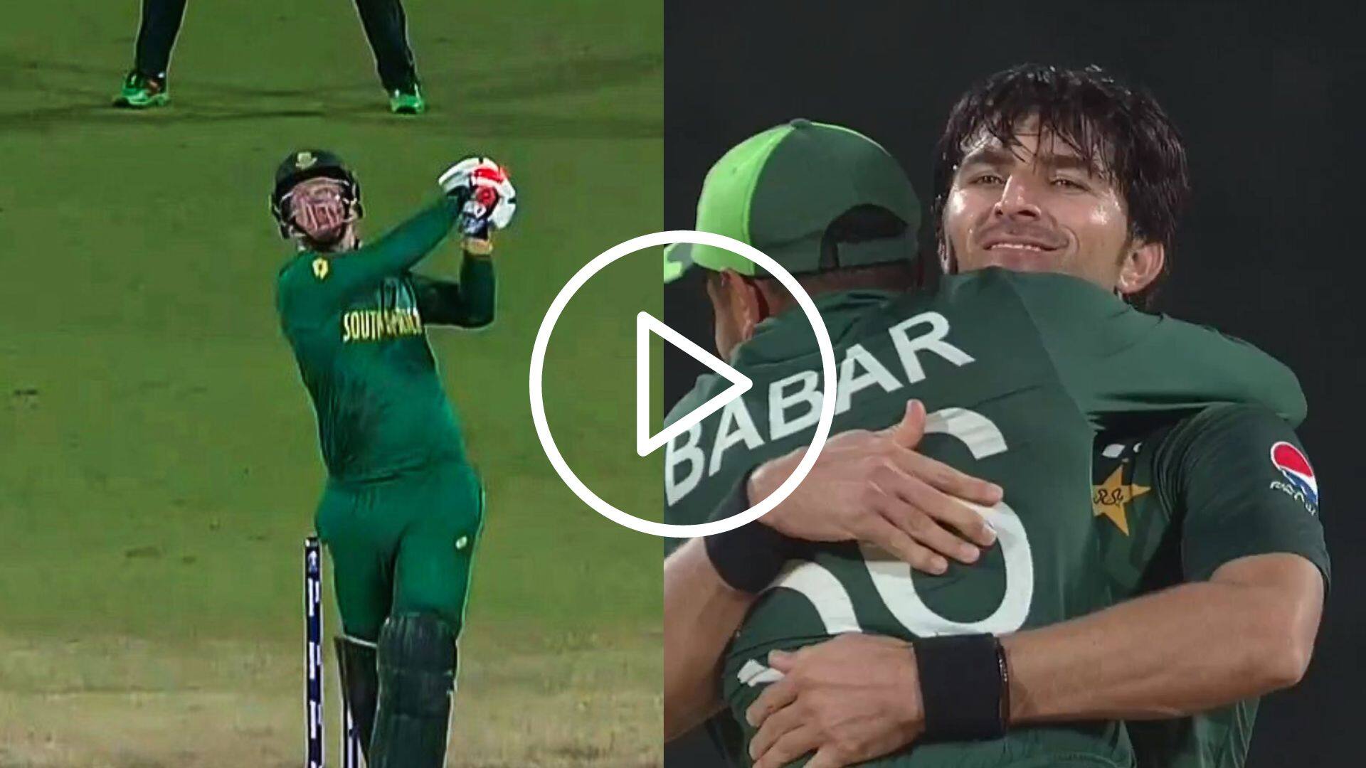 [Watch] Babar Azam 'Delighted' As  Wasim Jr. Sends Dangerous Heinrich Klaasen Packing